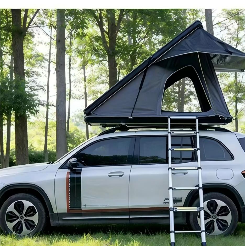 Car Lift - Twardy, dwuwarstwowy namiot dachowy do samochodu,