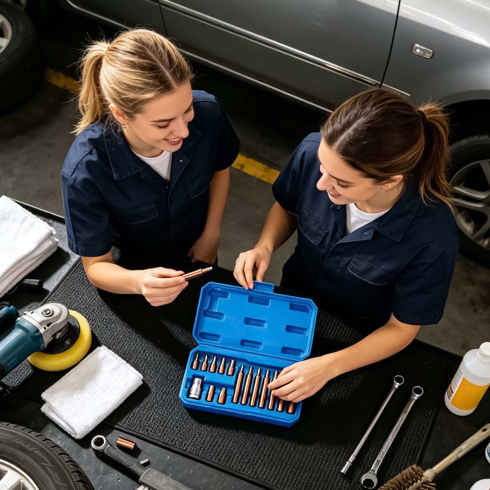 Automotive Tools - Zestaw bitów do wkrętarki magnetycznych, wytrzymałych,