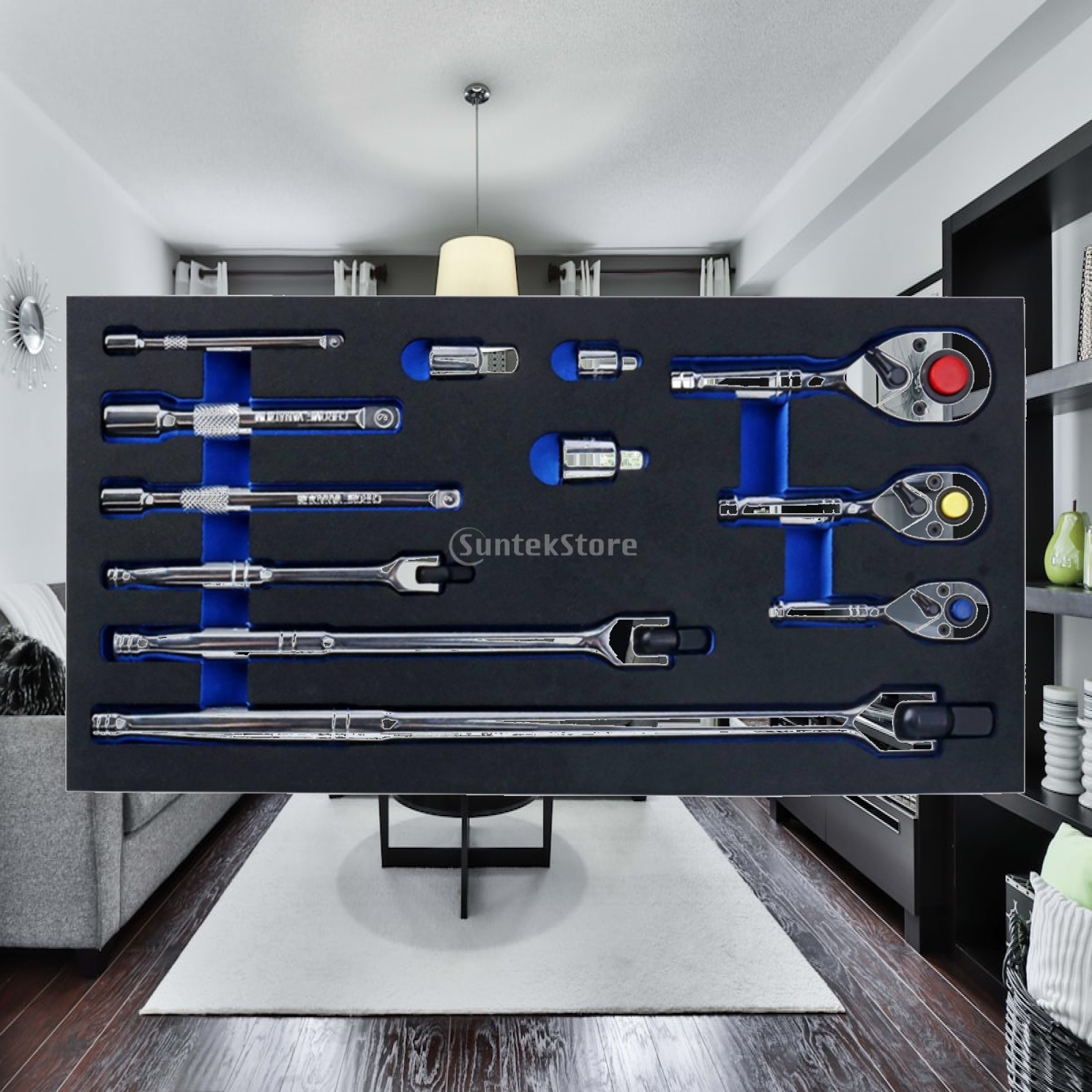 Zestaw 12 narzędzi z mechanizm – Socket Set recenzja i cena