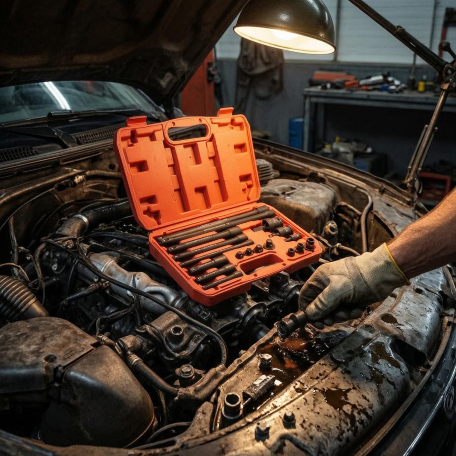 Zestaw kluczy udarowych 18-czę – Automotive Tools recenzja i cena