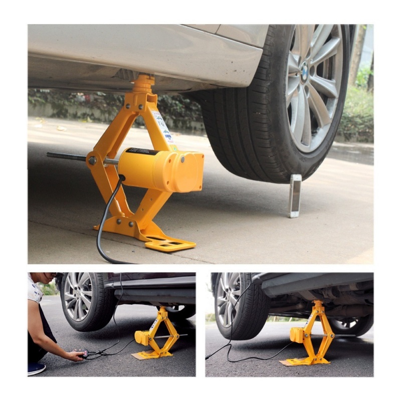 Podnośnik elektryczny pionowy  – Car Jack recenzja i cena